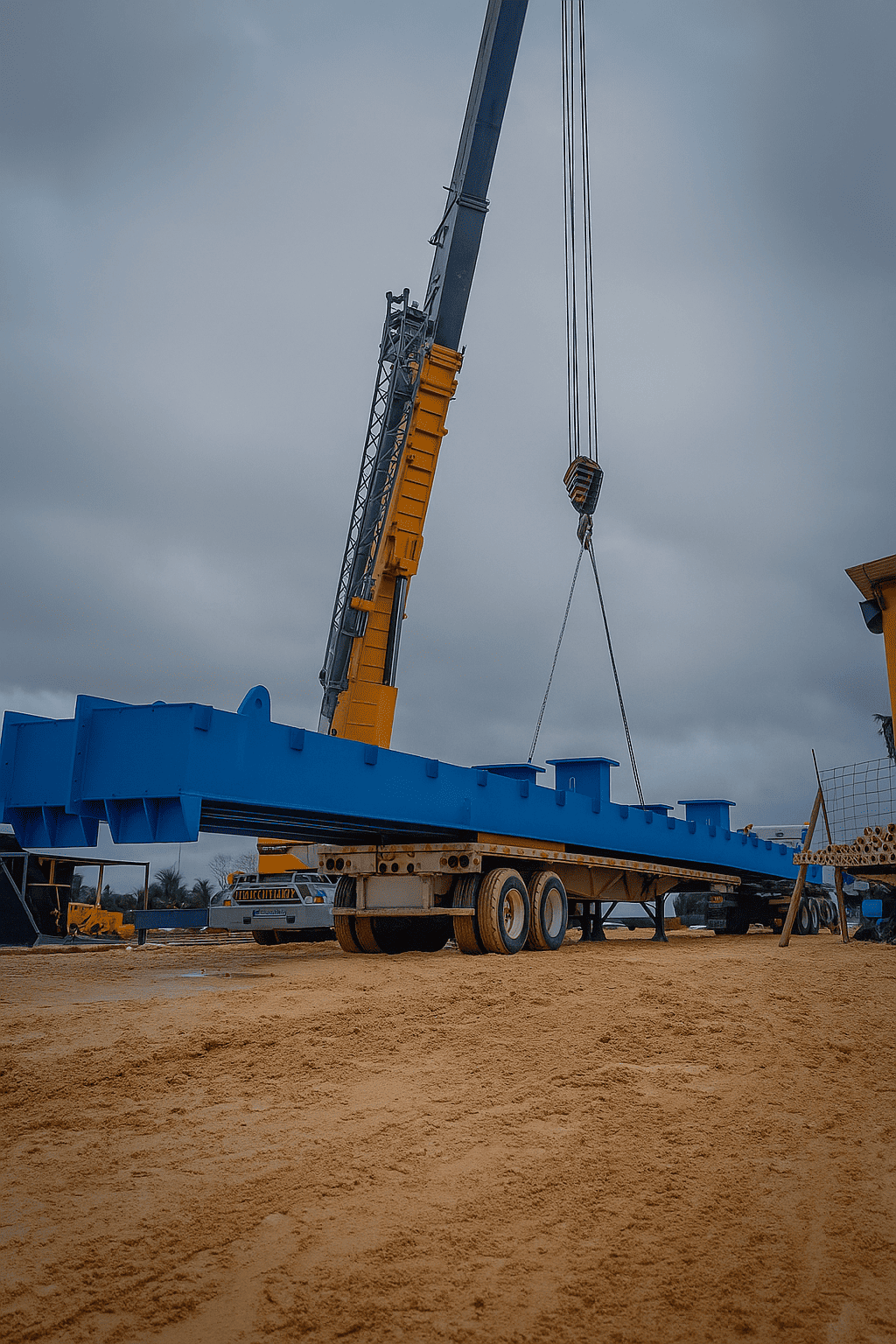 Lanzadora de trabes – Tren Interurbano México–Toluca