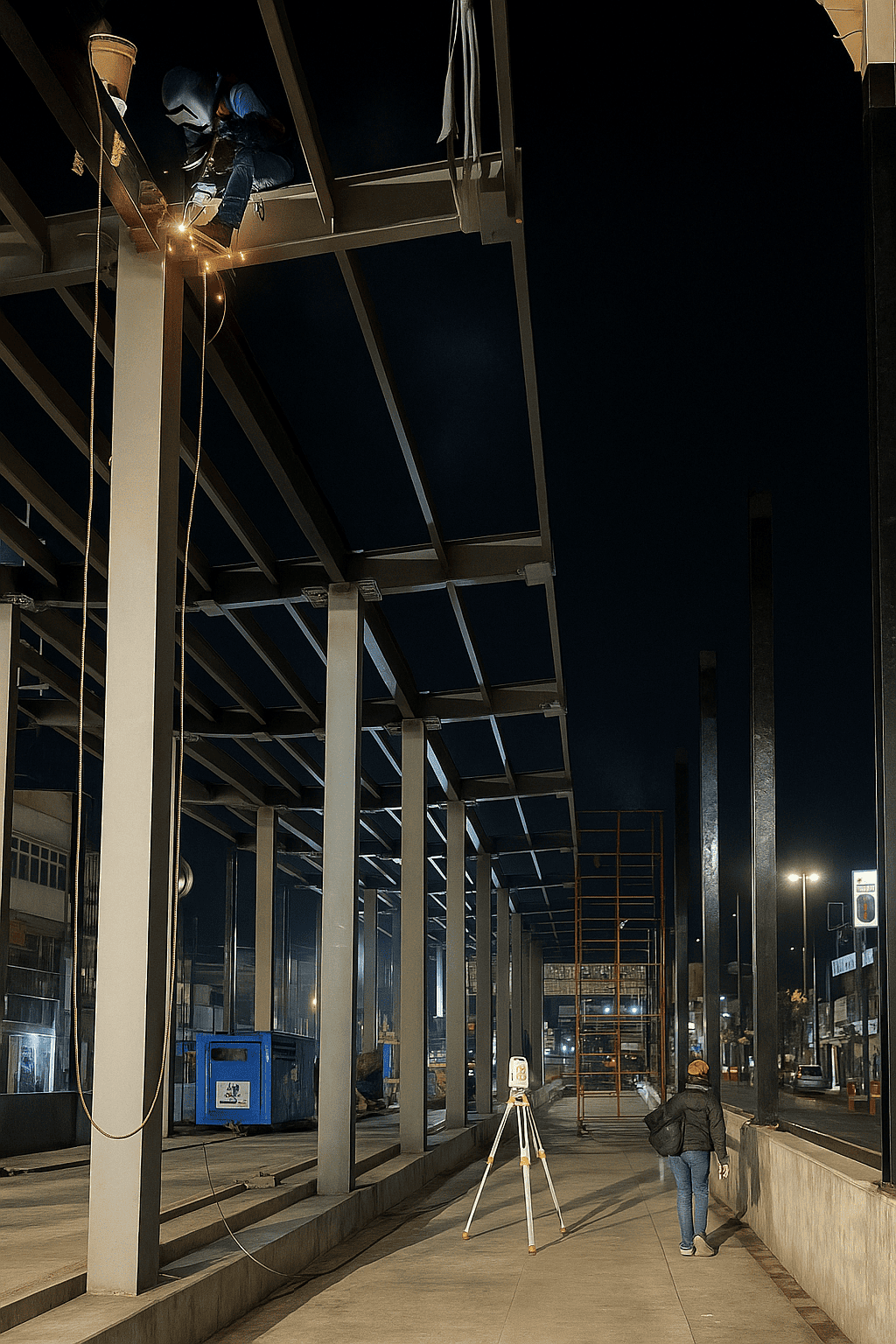 Trolebús Elevado (Línea 10), Iztapalapa